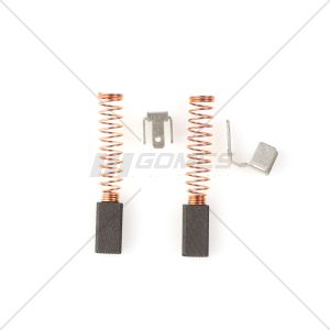 ESCOVAS DE CARVÃO AMEG MOTORPARTS 4,7X6,35X12 COMPATÍVEIS COM BOSCH GEX125-1AE, GEX125-1