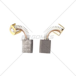 ESCOVAS DE CARVÃO AMEG MOTORPARTS 6,4X13,4X17 COMPATÍVEIS COM RYOBI CM30, CM30N, CM31, CM40