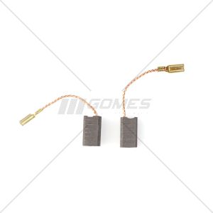 ESCOVAS DE CARVÃO AMEG MOTORPARTS 6X8X13 COMPATÍVEIS COM RYOBI CJS150, DCU65, JM100K