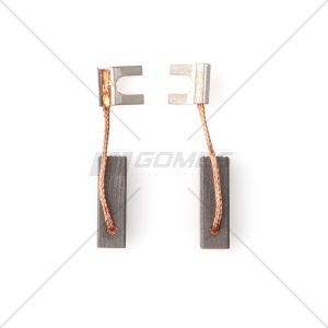 ESCOVAS DE CARVÃO AMEG MOTORPARTS 6,4X6,4X20 COMPATÍVEIS COM CASALS 2T13, 2T16, 2T16/2, 2T19/2, 2T23/2