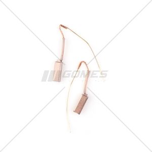 ESCOVAS DE CARVÃO AMEG MOTORPARTS 4X6X17,5 COMPATÍVEIS COM ALTERNADORES BOSCH