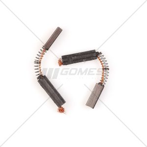 ESCOVAS DE CARVÃO AMEG MOTORPARTS 4X6X17,5 COMPATÍVEIS COM ALTERNADORES BOSCH