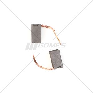 ESCOVAS DE CARVÃO 8X10X19,5 COMPATÍVEIS COM MOTORES DE VENTILAÇÃO BOSCH
