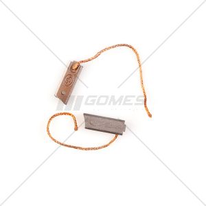 ESCOVAS DE CARVÃO AMEG MOTORPARTS 5X8X22/19,5 COMPATÍVEIS COM ALTERNADORES DENSO/HITACHI/MELCO/HINO/ISUZU/TOYOTA/DAIHATSU/HONDA/MAZDA/MITSUBISHI/SUBARU/SUZUKI/KOMATSU/NISSAN/GM/CITROEN/PEUGEOT