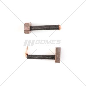ESCOVAS DE CARVÃO AMEG MOTORPARTS 5X10X12,5 COMPATÍVEIS COM MOTOR DE ARRANQUE DENSO/NIPPONDENSO