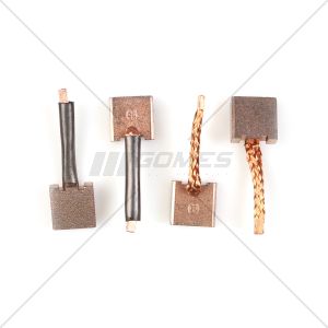 ESCOVAS DE CARVÃO AMEG MOTORPARTS 6,5X19X19,3 COMPATÍVEIS COM MOTOR DE ARRANQUE MELCO