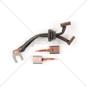 ESCOVAS DE CARVÃO AMEG MOTORPARTS 4,5X14X17 COMPATÍVEIS COM MOTOR DE ARRANQUE HITACHI