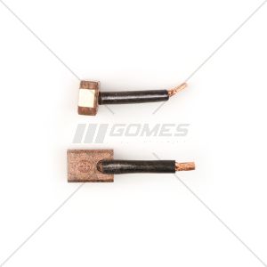 ESCOVAS DE CARVÃO AMEG MOTORPARTS 7,5X13X18 COMPATÍVEIS COM MOTOR DE ARRANQUE DENSO/NIPPONDENSO