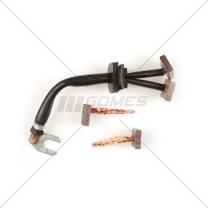 ESCOVAS DE CARVÃO AMEG MOTORPARTS 4,5X14X15 COMPATÍVEIS COM MOTOR DE ARRANQUE HITACHI