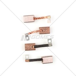 ESCOVAS DE CARVÃO AMEG MOTORPARTS 8X14,5X22 COMPATÍVEIS COM MOTOR DE ARRANQUE HITACHI