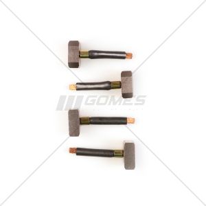 ESCOVAS DE CARVÃO AMEG MOTORPARTS 8X20X17 COMPATÍVEIS COM MOTOR DE ARRANQUE MELCO