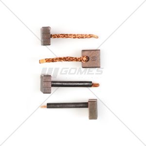 ESCOVAS DE CARVÃO AMEG MOTORPARTS 9X19,5X19,5 COMPATÍVEIS COM MOTOR DE ARRANQUE HITACHI