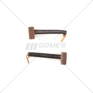 ESCOVAS DE CARVÃO AMEG MOTORPARTS 6X13X17,5 COMPATÍVEIS COM MOTOR DE ARRANQUE FIAT