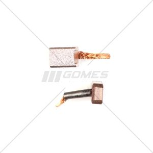 ESCOVAS DE CARVÃO AMEG MOTORPARTS 7X13X17,5 COMPATÍVEIS COM MOTOR DE ARRANQUE FIAT