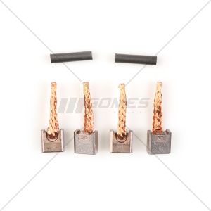 ESCOVAS DE CARVÃO AMEG MOTORPARTS 7X14X13,7 COMPATÍVEIS COM MOTOR DE ARRANQUE VALEO PARIS-RHONE