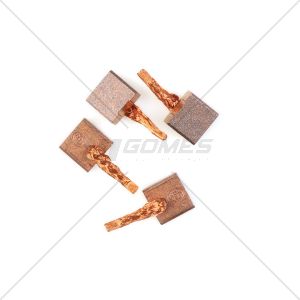 ESCOVAS DE CARVÃO AMEG MOTORPARTS 5,5X15X14,5 COMPATÍVEIS COM MOTOR DE ARRANQUE DELCO REMY